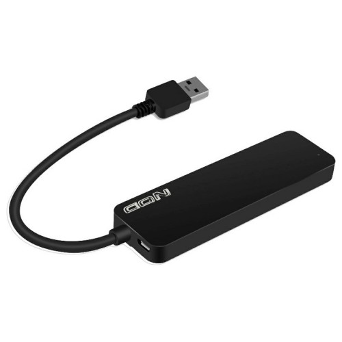 USB HUB  METAL HUB 4.3 (141-0109) USB 3.0 BLACK